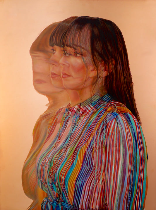 Stripes (Self-Portrait) — Fine Art Giclée Print