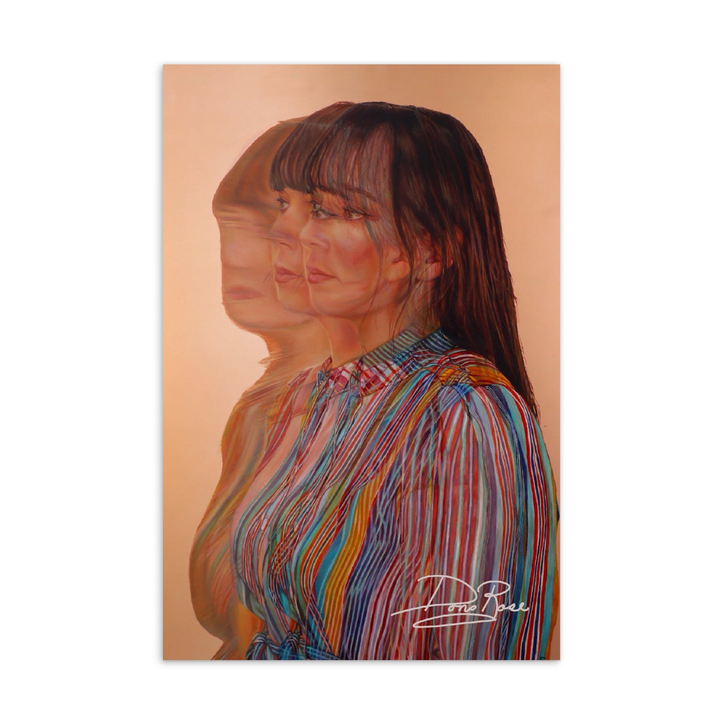 Stripes — Art Postcard (4×6")