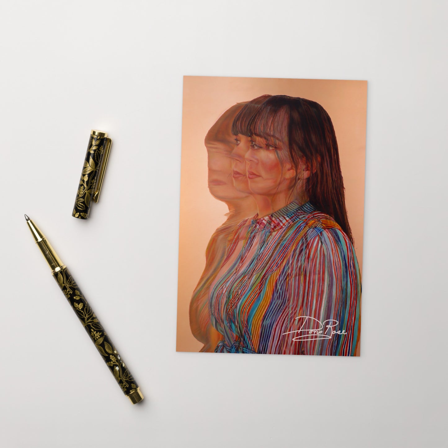 Stripes — Art Postcard (4×6")